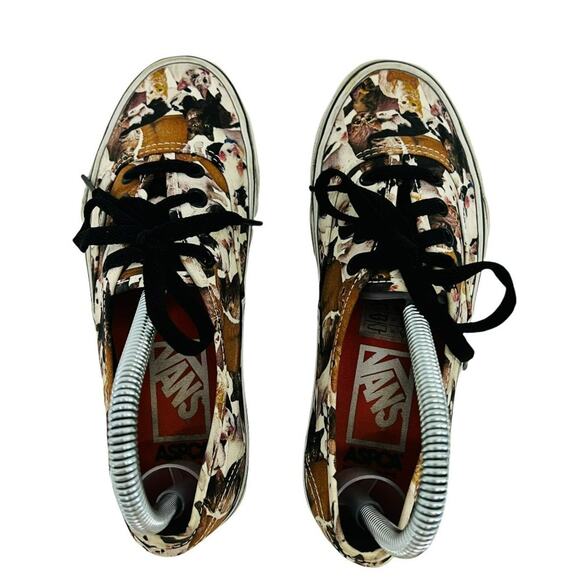 Vans ASPCA Cat Printed Canvas Mens 4.5 Womens 6 Low Top Sneaker - Picture 7 of 10